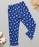 zuniors SSC Cotton Knit Tropical Theme Printed Pajamas - Blue