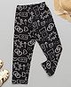 zuniors SSC Cotton Knit Abstract Printed Pajamas - Black