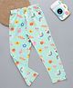 zuniors SSC Cotton Knit Rainbow & Ice Cream Printed Pajama - Light Green