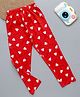 zuniors SSC Cotton Knit Stawberry Printed Pajama - Red