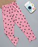 zuniors SSC Cotton Knit Panda & Hearts Printed Pajama - Peach