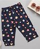 zuniors SSC Cotton Knit Stars & Hearts Printed Capri Pajamas - Navy Blue