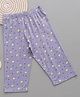 zuniors SSC Cotton Knit Cat Printed Capri - Lavender