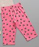 zuniors SSC Cotton Knit Panda Printed Capris - Coral Pink