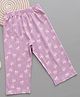 zuniors SSC Cotton Knit Cat Printed Capri - Purple