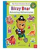 Bizzy Bear: My First Sticker Book: Amazing Adventures Paperback by Benji Davis - English