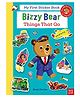 Bizzy Bear: My First Sticker Book Things That Go Paperback by Benji Davis - English
