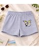 Luke and Lilly Cotton Blend Knit Butterfly Printed Shorts - Melange