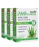 Multani Supreme Aloe Vera Multani Mitti Powder | Herbal Face & Hair Pack for Oil Control & Skin Glow (Pack of 3) - 100g each
