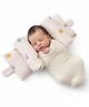 GRASPING FINGERS Muslin Head Shaping Pillow for Sleeping Support - Cream