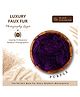 Babliss Newborn Soft Curly Faux Fur Rug Basket Stuffer for Photography | Purple