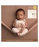 Babliss Newborn Ribbed Romper with Teddy | set of 2 | Cream