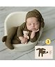 Babliss Newborn Baby Romper Sleep Hat with Teddy | set of 3 | Arrowtown