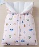 GRASPING FINGERS Premium Muslin Cotton Baby Carry Nest, Infant Sleeping Bag - Pink