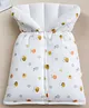 GRASPING FINGERS Premium Muslin Cotton Baby Carry Nest, Infant Sleeping Bag - White