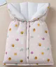 GRASPING FINGERS Premium Muslin Cotton Baby Carry Nest, Infant Sleeping Bag - Cream