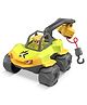 Funskool Blazetrix Buzz Claw  Action Construction Monster Toy Truck - Light Yellow