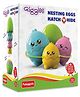 Giggles Funskool Nesting Eggs toy - Hatch & Hide multicolour stacking toy | Infant and preschool Toys | Motor Skills & Sensory Development Toy