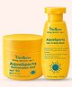 AquaSportz Pre & Post Swim Kit for Kids | Sunscreen Gel SPF 50 PA++++ + Hair & Body Wash | Chlorine Removal, Water Resistant, No White Cast | Safe for 4+ Years Sensitive Skin