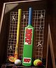 Yunicorn Max Kids Plastic MRF/ CEAT Coloured Bat Ball with Printed Hockey Set Combo
