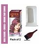 Jovex Professional Hair Color Conditioner Olive oil & Keratin (Burgandy) - 100 g (Pack of 2)