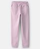 OshKosh B'gosh Cotton Woven Ankle Length Solid Jogger - Purple