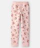 OshKosh B'gosh Cotton Woven Ankle Length Floral Printed Jogger - Olive Green