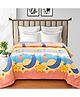 Morado Premium Kids Reversible Comforter for Double Bed 90x100 Inches | 130 TC | Ultra Soft Glace Cotton Comforter | Lightweight, Cozy & Breathable Printed Bedding for Kids Bedroom, Good Night