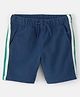 Carter's Woven Knee Length Striped Shorts - Navy Blue