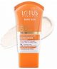 Lotus Herbals Safe Sun HydroActivated Sunscreen SPF 50+ PA+++,With 2X protection from sun and tan - 50 ml