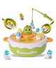 Muren Pot Musical Toy for Kids, Interactive Bounce and Catch Game with Lights and Sound, Fishing Activity, Multicolor-(Random Color) Color May Vary