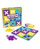 Muren 2 Players Ultimate Tic Tac Toe Board Game Surprise Tic-Tac-Toe, Indoor Tabletop Family Fun Old Classic Games Multicolor Strategic & War Educational Development Toy-Multicolor(Color May Vary)