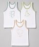 Zero Male Sleeveless Sinker Set Of Vests Combo 1 (Dull Blue, Moss Green , Mouse) XL (12-18m)