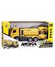 AKN TOYS Remote Control Tipper Truck  2.4GHz RC Construction Vehicle Toy with Lifting Bed & Multi-Wheel Design - PACK OF 1 - ( COLOR AND DESIGN MAY VARY )