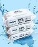 Docura 99% Pure Water Baby Wipes | 3X Thicker, Plant-Based & Biodegradable | pH Balanced | Alcohol, Paraben & Fragrance Free | 216Pc - Pack of 3