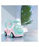Cockatoo Bunny Push Ride On Car  With Backrest -Pink & Purple