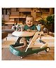 Cockatoo 3 In 1 Baby Push & Actiity Walker With Musical Toy Tray & Light - Sea Green