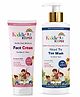 Kiddie Keeper Kids Face Cream Head to Toe Wash Combo Pack