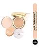 Glam21 Air Cushion CC Matte Foundation  | High Coverage Lightweight Foundation for Indian Skin | Long Lasting, Oil Control, Smooth Airbrushed Finish | Travel Friendly Cushion Compact- 11gm (Ivory-01)