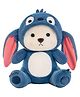 DearJoy 30 cm Teddy Bear with a Hoodie Blue 1.0 PIECE