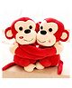 DearJoy 25 cm  Hugging Monkey Red 1.0 PIECE