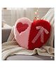 Dearjoy Pink and Red Heart Pillow 35 cm 1.0 PIECE