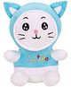 DearJoy 22 cm Small Cat with a Hoodie | Blue  1.0 PIECE