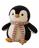 DearJoy 25 cm Playful Penguin with Muffler Soft Toy Black 1.0 PIECE