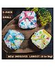 Kids Need Baby Cloth Nappies With String Premium Cotton Padding Langot 4 layer (0-5Kg) - 3 pack