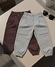 Cutiekins Cotton Woven Pack Of 2 Solid Cargo Pants - Light Grey & Brown