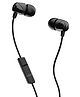 Skullcandy Jib in Ear Wired Earbuds with Mic 3.5mm Jack Supreme Sound Noise Isolation Detachable Cable Works with Phones Laptops & PCs Black