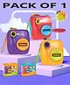 NEGOCIO Multifunctional Mini Electric Camera Toy for Children, Photo Projector, Learning and Educational Gift- PACK OF 1 - COLOR MAY VARY
