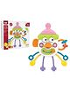 NEGOCIO  Educational Puzzle Toy, Montessori Finger Stretching Baby Toy, Gift for 3-6 Month Old Babies- PACK OF 1 - COLOR MAY VARY