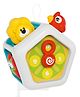 NEGOCIO 7in1 Activity Cube Montessori Busy Board for Toddlers Sensory Learning Toy Multifunctional Educational Activity Toys for 12-18 Months Motor Skills Toys- PACK OF 1 - COLOR MAY VARY